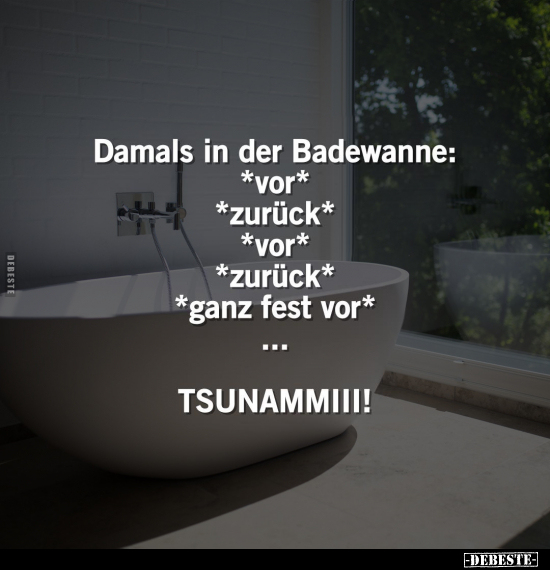 Damals in der Badewanne.. - Lustige Bilder | DEBESTE.de