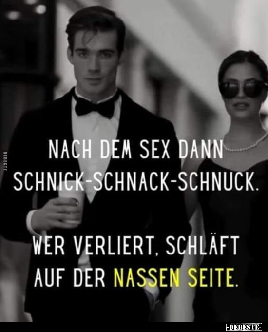 Nach dem S*ex dann Schnick-Schnack-Schnuck.. - Lustige Bilder | DEBESTE.de
