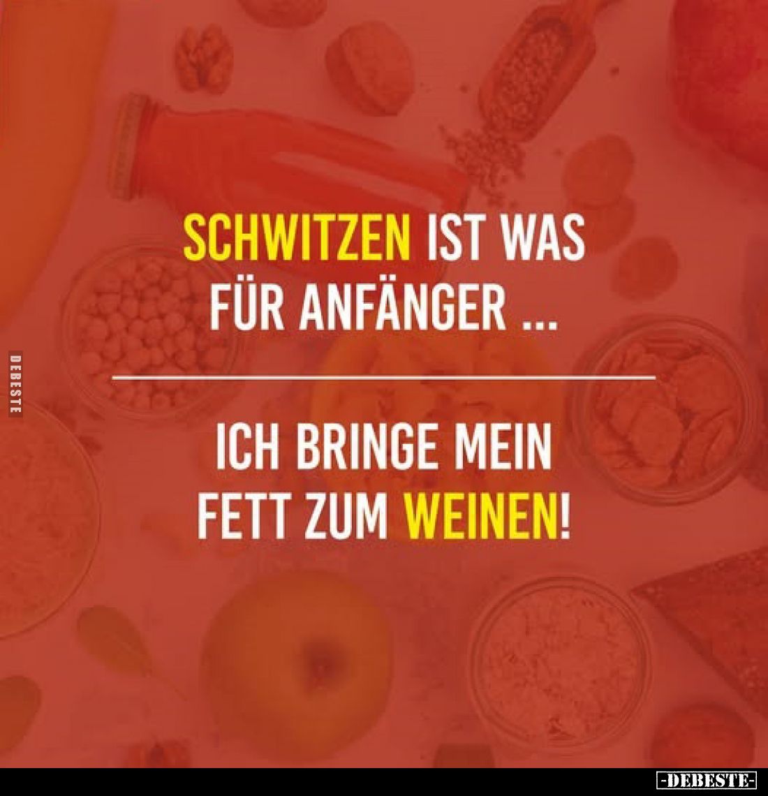 Schwitzen ist was für Anfänger... - Lustige Bilder | DEBESTE.de