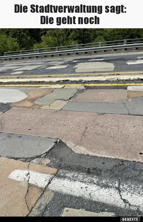 Die Stadtverwaltung sagt:
Die geht noch