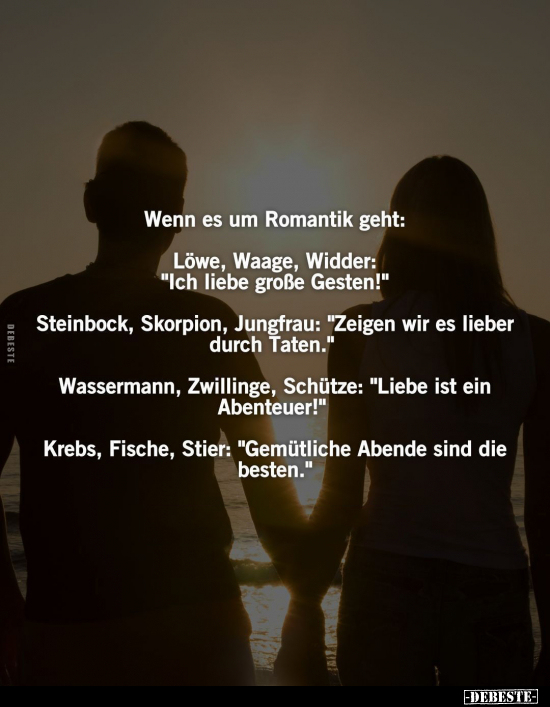 Wenn es um Romantik geht.. - Lustige Bilder | DEBESTE.de