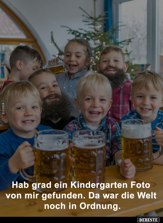 Hab grad ein Kindergarten Foto von mir gefunden.. - Lustige Bilder | DEBESTE.de