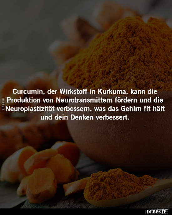 Curcumin, der Wirkstoff in Kurkuma... - Lustige Bilder | DEBESTE.de