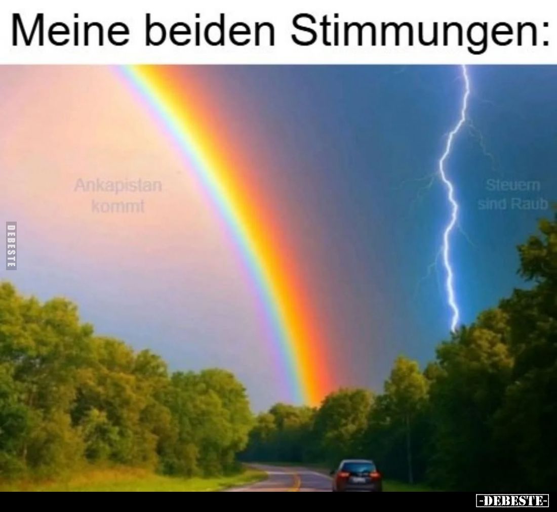 Meine beiden Stimmungen: