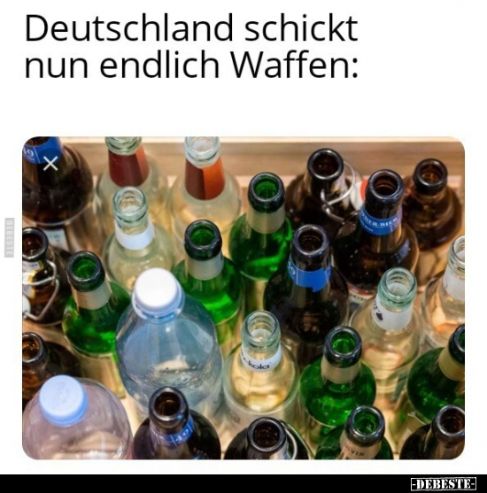 Deutschland schickt nun endlich Waffen: