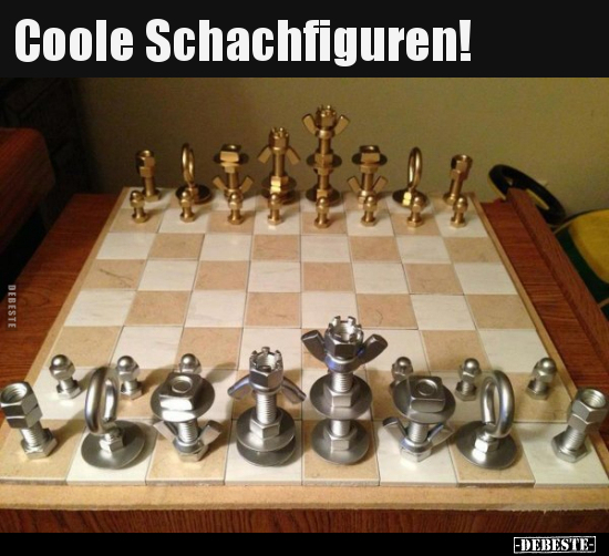 Coole Schachfiguren!.. - Lustige Bilder | DEBESTE.de