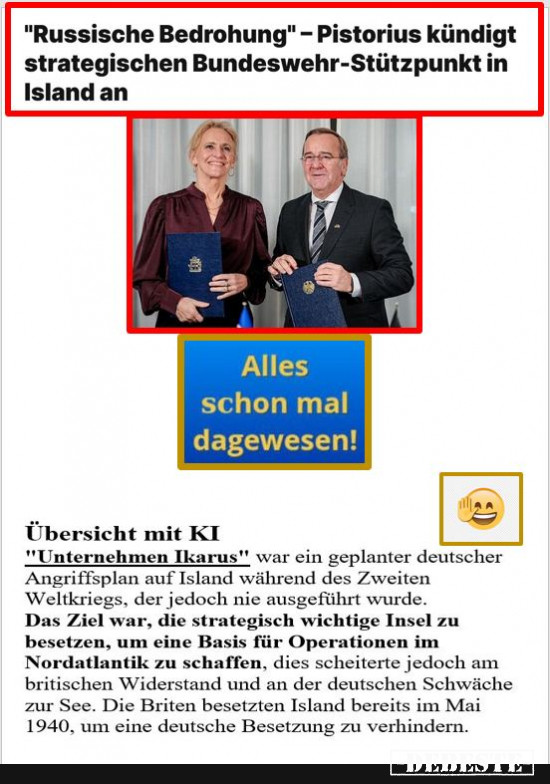 Von Island hat schon einer geträumt - Lustige Bilder | DEBESTE.de