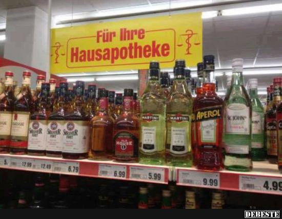 Für Ihre Hausapotheke..