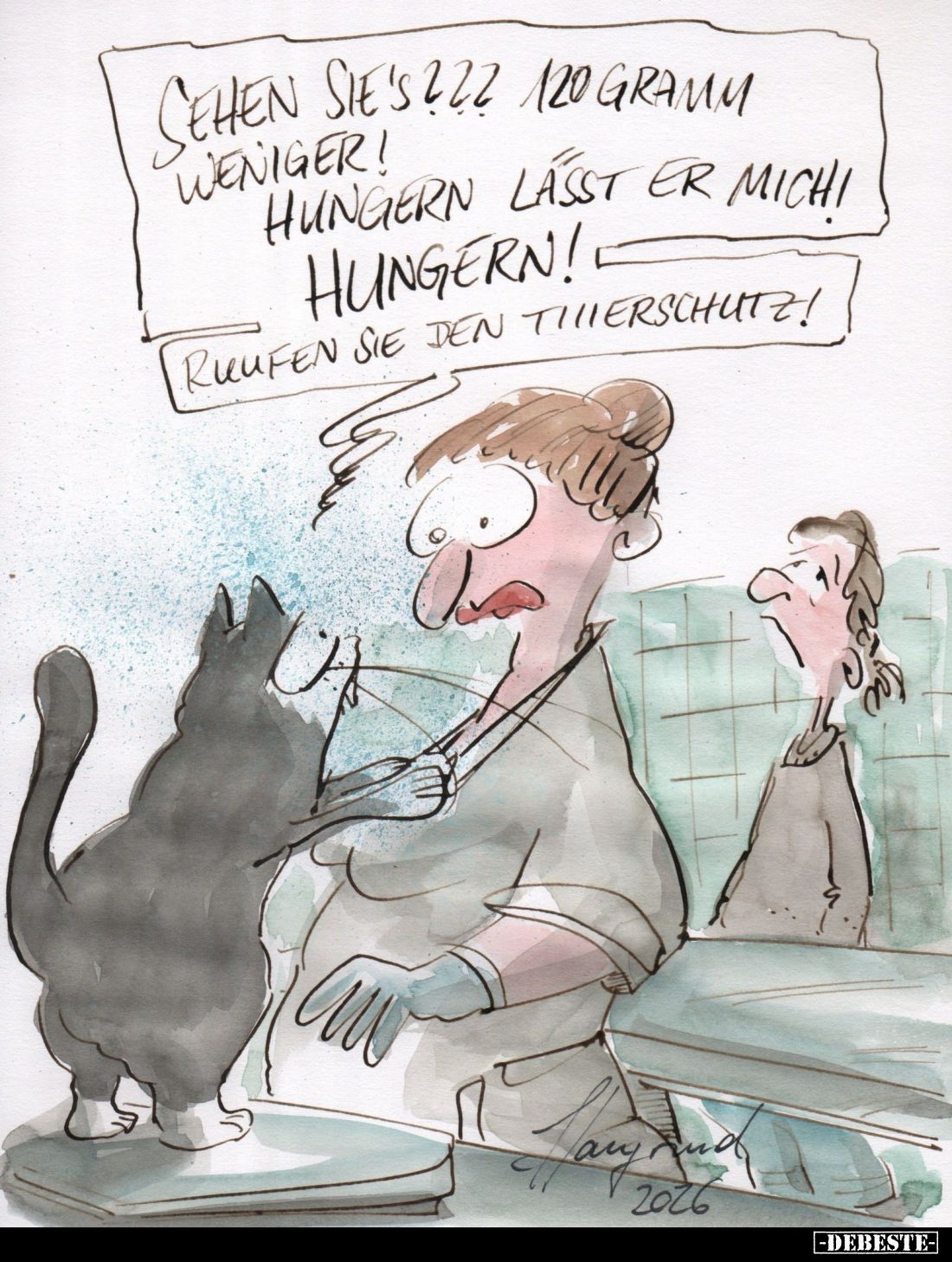 Sehen sie's??? 120 Gramm weniger!... - Lustige Bilder | DEBESTE.de