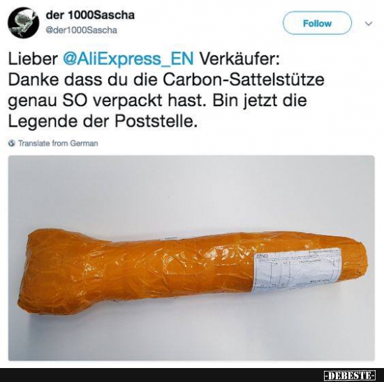 Carbon - Sattelstütze - Lustige Bilder | DEBESTE.de
