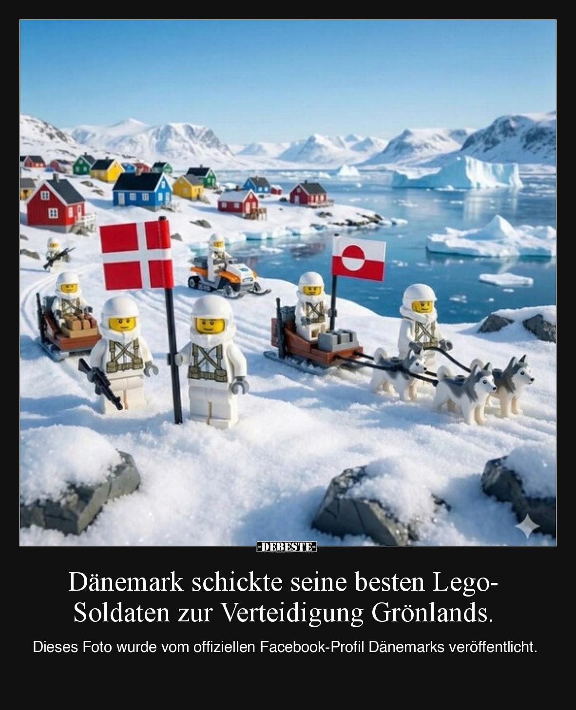 Dänemark schickte seine besten Lego-Soldaten zur.. - Lustige Bilder | DEBESTE.de