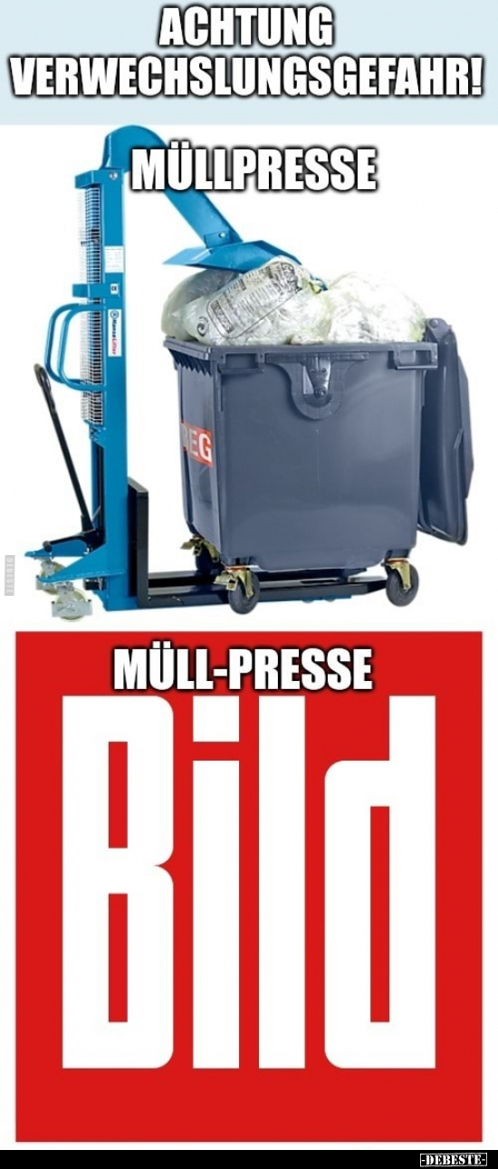 Achtung Verwechslungsgefahr!