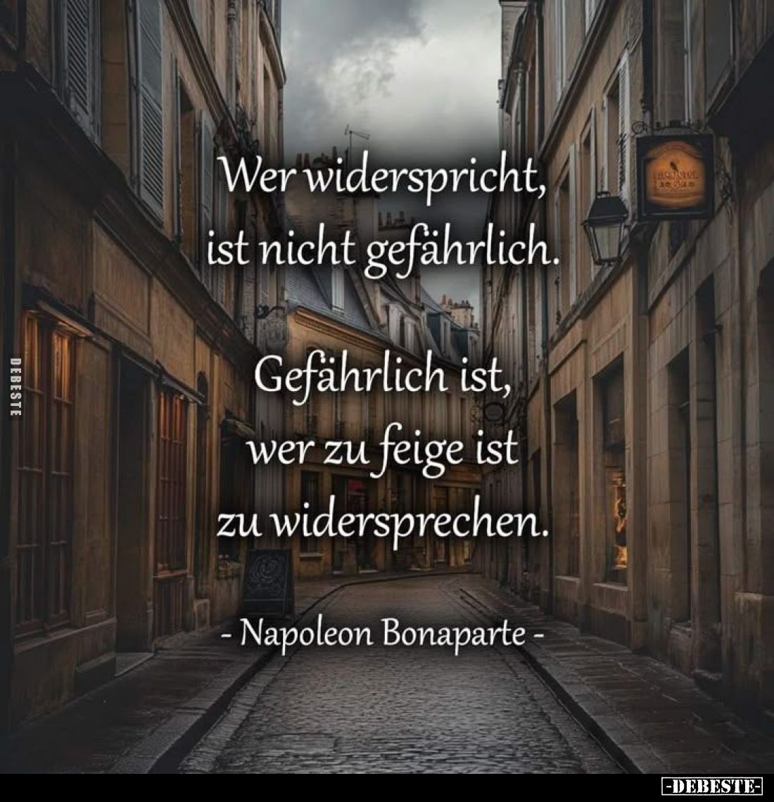 Wer widerspricht, ist nicht gefährlich.... - Lustige Bilder | DEBESTE.de