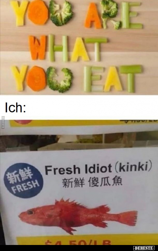 You are what you eat