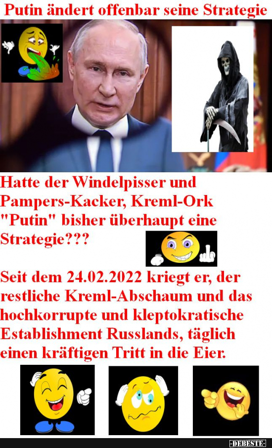 Putin, der dümmste Stratege der russischen Föderation - Lustige Bilder | DEBESTE.de