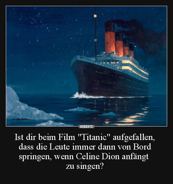 Ist dir beim Film "Titanic" aufgefallen.. - Lustige Bilder | DEBESTE.de