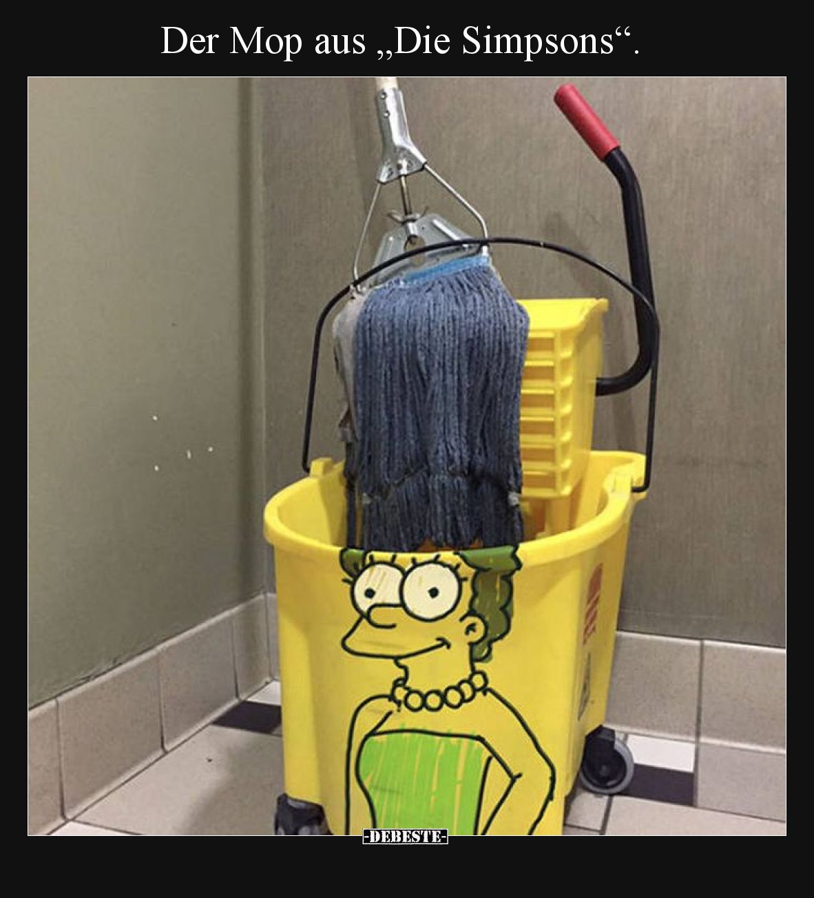 Der Mop aus „Die Simpsons“.