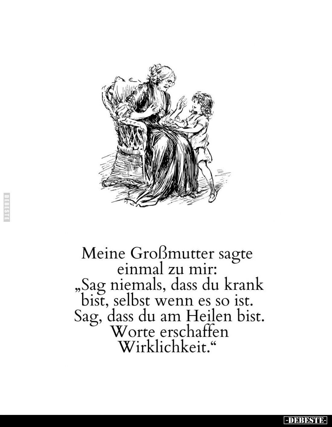 Meine Großmutter sagte einmal zu mir.. - Lustige Bilder | DEBESTE.de