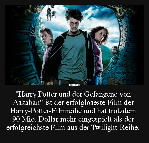 "Harry Potter und der Gefangene von Askaban".. - Lustige Bilder | DEBESTE.de