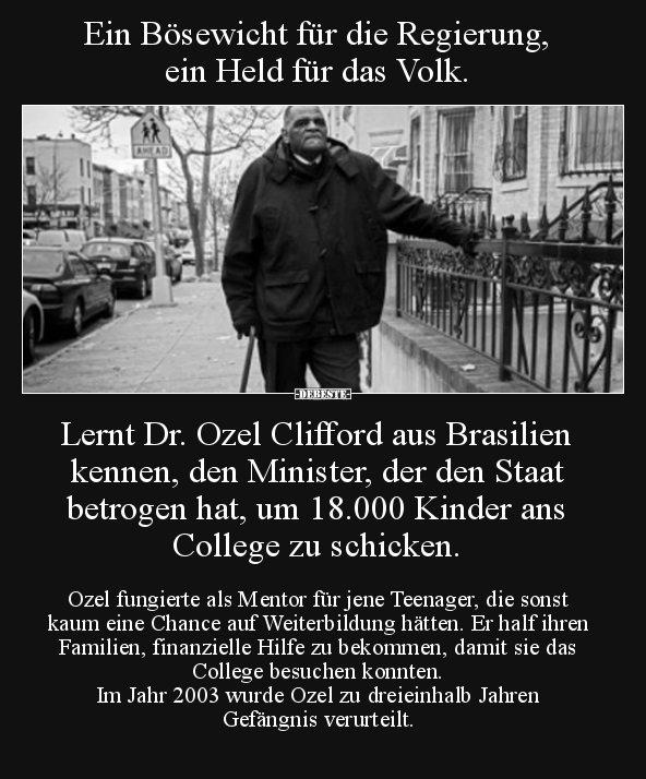 Ein Bösewicht für die Regierung, ein Held für das Volk... - Lustige Bilder | DEBESTE.de