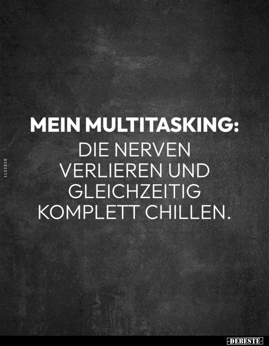 Mein Multitasking.. - Lustige Bilder | DEBESTE.de