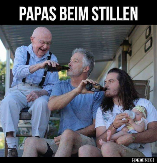 Papas beim Stillen... - Lustige Bilder | DEBESTE.de