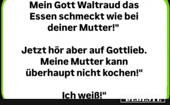 Schmeckt wie bei Mutter - Lustige Bilder | DEBESTE.de