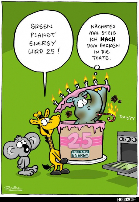 Green Planet Energy wird 25!.. - Lustige Bilder | DEBESTE.de