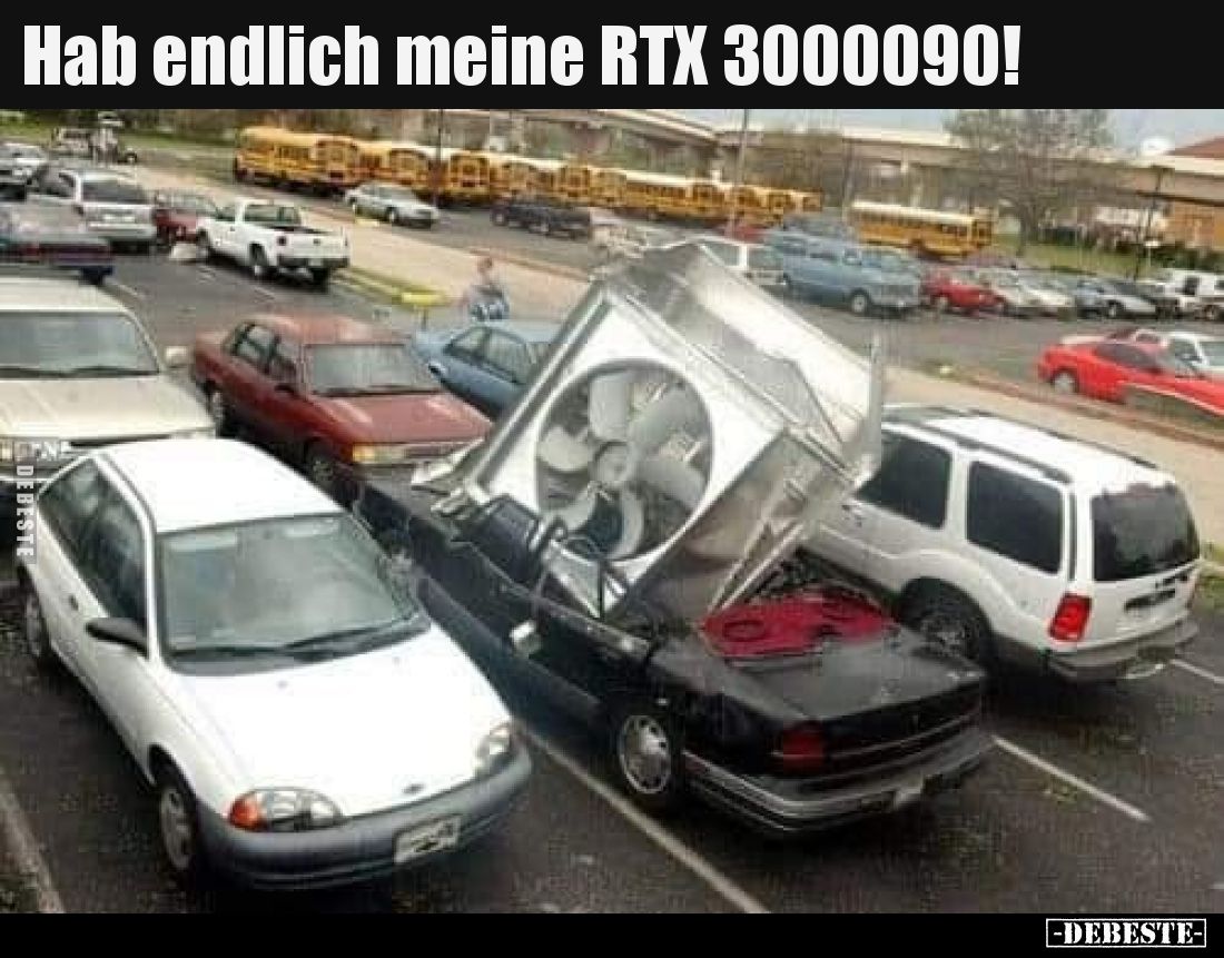 Hab endlich meine RTX 3000090!