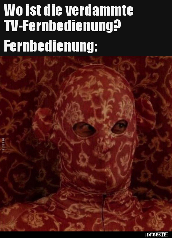 Wo ist die verdammte..