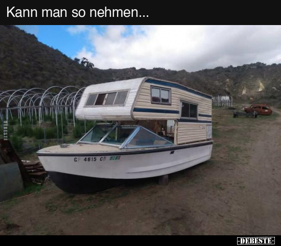 Kann man so nehmen...