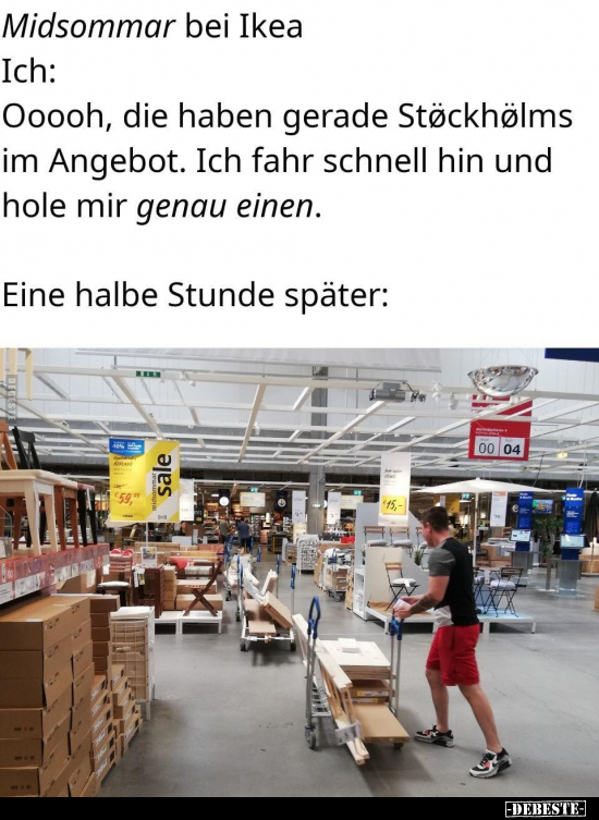 Midsommar bei Ikea.. - Lustige Bilder | DEBESTE.de