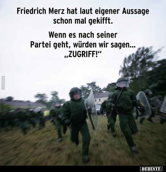 Friedrich Merz hat laut eigener Aussage schon mal gekifft.. - Lustige Bilder | DEBESTE.de