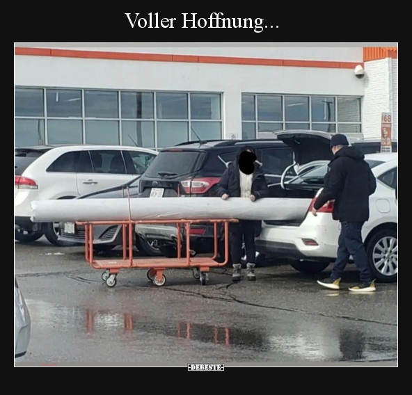 Voller Hoffnung... - Lustige Bilder | DEBESTE.de