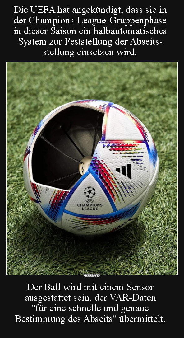 Die UEFA hat angekündigt, dass sie in der.. - Lustige Bilder | DEBESTE.de