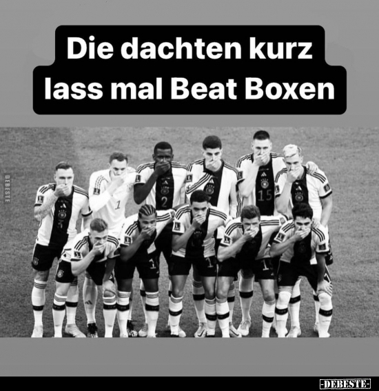 Die dachten kurz lass mal Beat Boxen.. - Lustige Bilder | DEBESTE.de