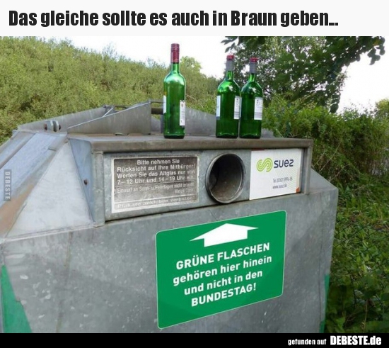 Das gleiche sollte es auch in Braun geben...