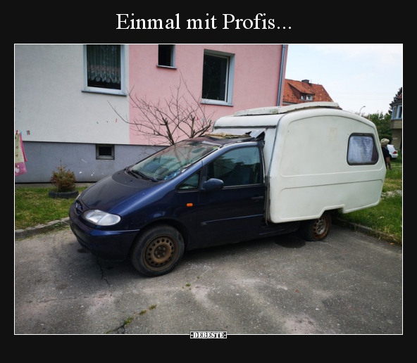 Einmal mit Profis...