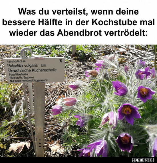 Was du verteilst, wenn deine bessere Hälfte in der..