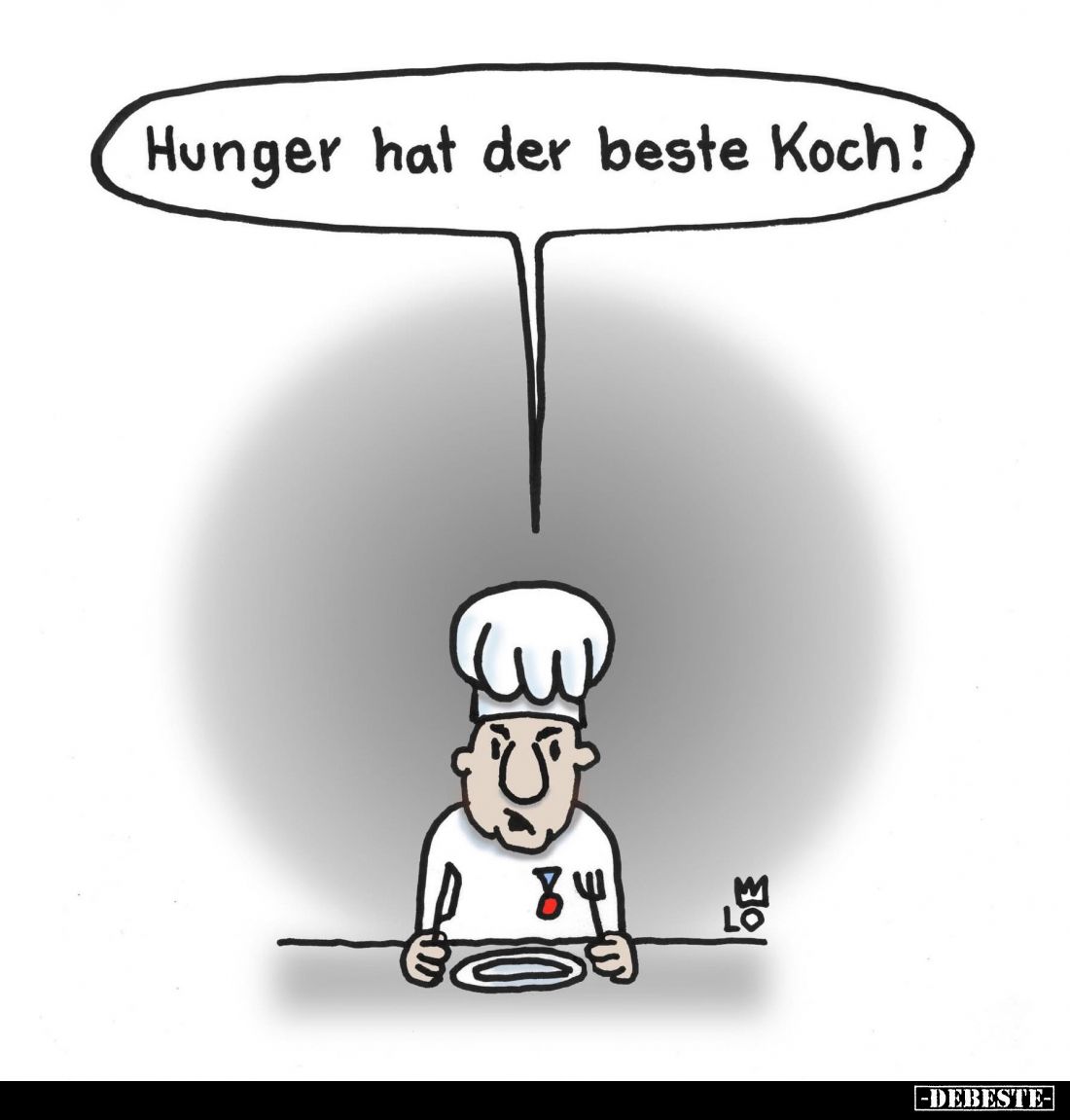 Hunger hat der beste Koch!