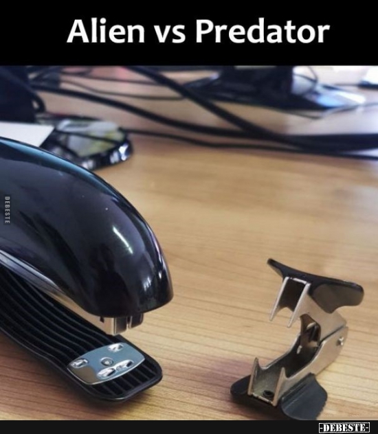 Alien vs Predator. - Lustige Bilder | DEBESTE.de