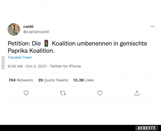 Petition: Die Koalition umbenennen in gemischte Paprika.. - Lustige Bilder | DEBESTE.de