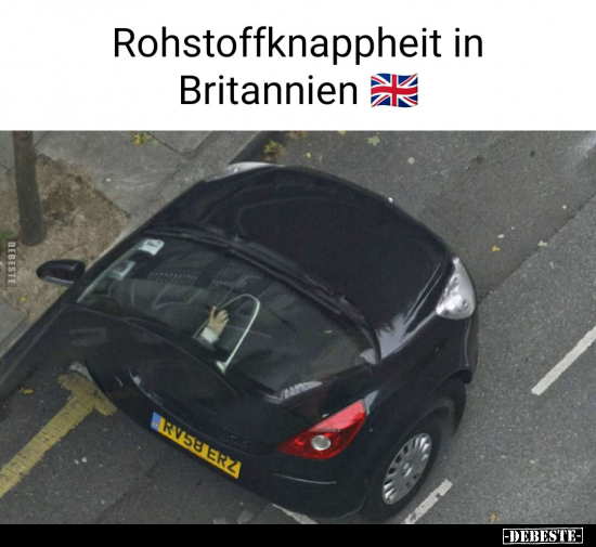 Rohstoffknappheit in Britannien.. - Lustige Bilder | DEBESTE.de