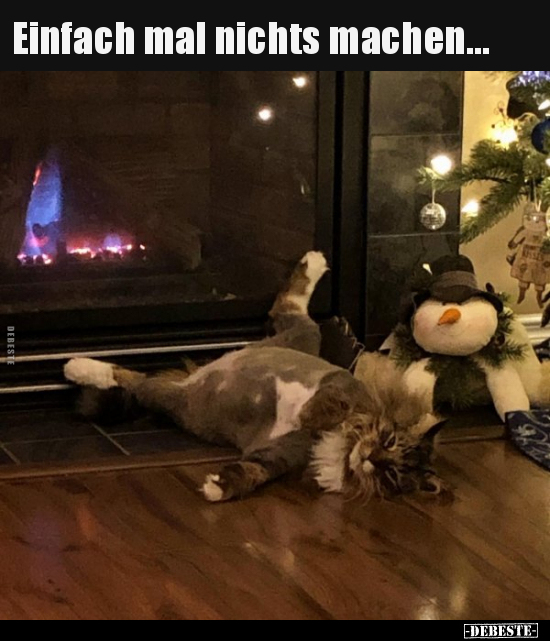 Einfach mal nichts machen...