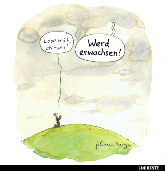 Lobe mich, oh Herr!.. - Lustige Bilder | DEBESTE.de