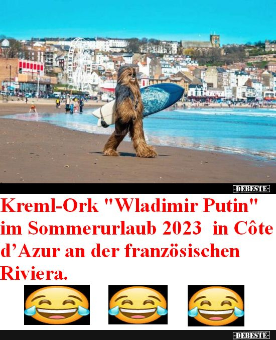 Putin im Sommerurlaub 2023 - Lustige Bilder | DEBESTE.de