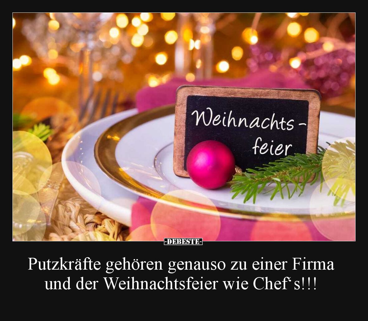 Putzkräfte gehören genauso zu einer Firma.. - Lustige Bilder | DEBESTE.de