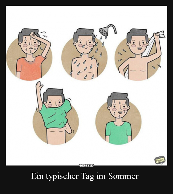 Ein typischer Tag im Sommer.. - Lustige Bilder | DEBESTE.de