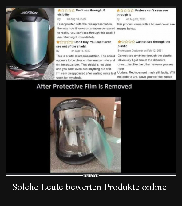 Solche Leute bewerten Produkte online.. - Lustige Bilder | DEBESTE.de