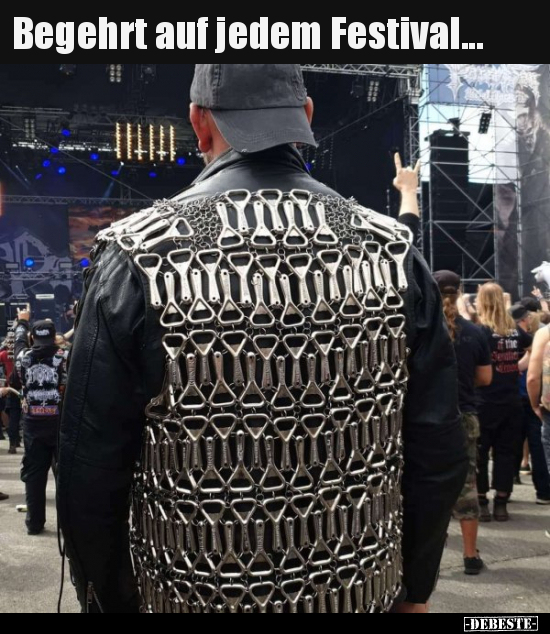 Begehrt auf jedem Festival...